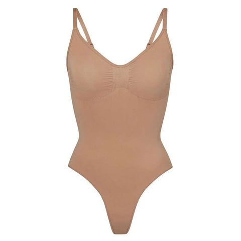 HONI Curve Enhancer High Cut Shapewear Kakhi