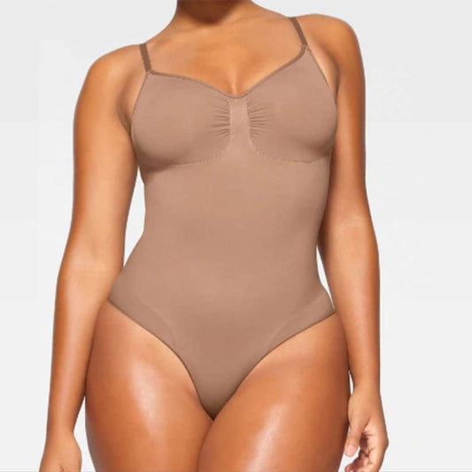 HONI Curve Enhancer High Cut Shapewear Kakhi