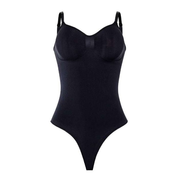 HONI Curve Enhancer Thong Shapewear Black