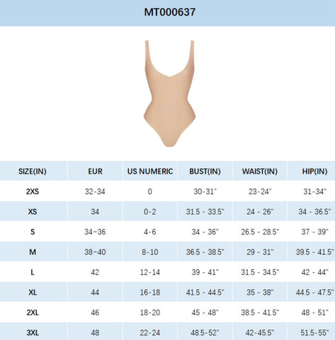 HONI SCULT SEAMLESS V NECK SHAPEWEAR BLACK THONG