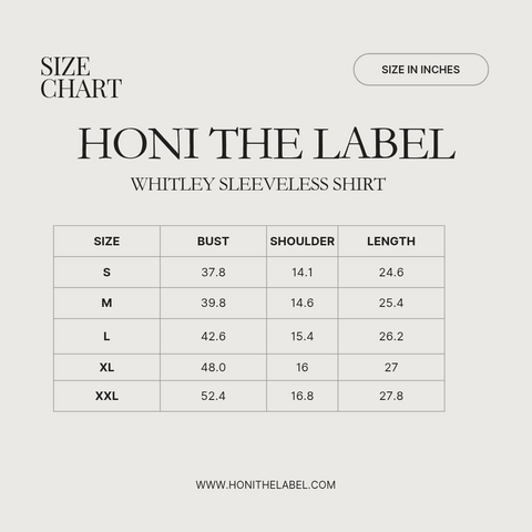 Whitley Sleeveless Shirt White