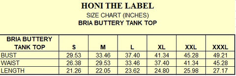 Bria Buttery Tank Top Black