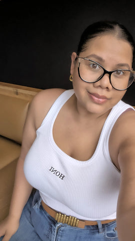 HONI Logo Tank Top White
